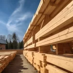 Jak powstaje drewno klejone